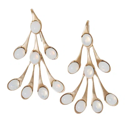 Castlecliff Women's Palace Earring White