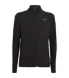 Castore Woven Zip Jacket Black In Black