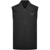 Castore Hybrid Quilted Gilet Black In Black