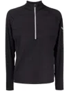 Castore Zip-front Logo-print Jacket In Black
