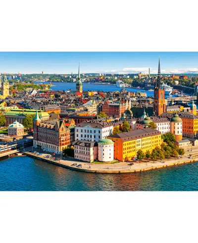 Castorland The Old Town Of Stockholm, Sweden 500 Piece Jigsaw Puzzle In Multicolor