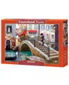 Castorland Venice Bridge Jigsaw Puzzle Set, 2000 Piece In Multicolor