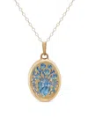 Castro Smith 9k Yellow Gold Large Heart Pendant Necklace In Gold