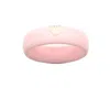 Casual Carats Silicone Band Ring With 14kt Gold Heart In Sakura Pink