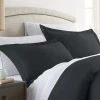 Casual Comfort 2 Pack Pillow Sham Set In Black