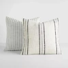 Casual Comfort Bengal Framed Stripe 2pk 2-pc. Square Throw Pillow In Multi