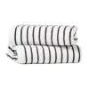 Casual Comfort Cabana Stripe 2 Pack Beach Towel In Gray