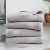 Casual Comfort Hotel-quality 4 Piece Bath Towel Set - 100% Cotton In Gray