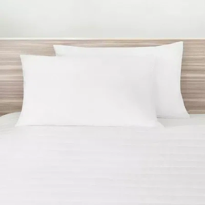 Casual Comfort Pillow Protector In White