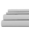 Casual Comfort Premium Ultra Soft Microfiber Wrinkle Free 4 Piece Sheet Set Or 2 Piece Pillowcases In Gray
