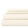 Casual Comfort Premium Ultra Soft Microfiber Wrinkle Free 4 Piece Sheet Set Or 2 Piece Pillowcases In Sand