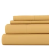 Casual Comfort Premium Ultra Soft Microfiber Wrinkle Free 4 Piece Sheet Set Or 2 Piece Pillowcases In Yellow