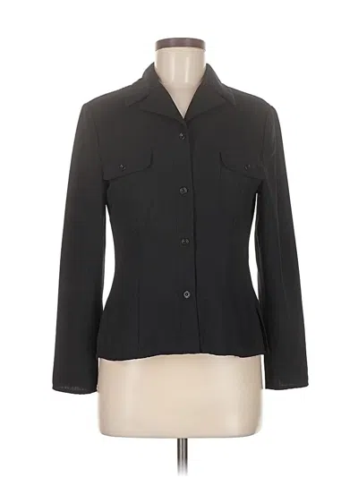 Pre-owned Casual Corner Annex 3/4 Sleeve Blouse In Black