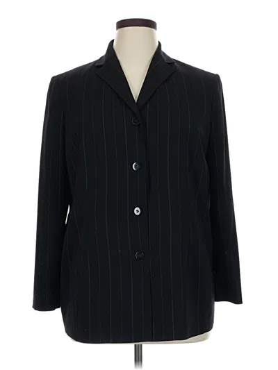 Pre-owned Casual Corner Annex Blazer Jacket In Black
