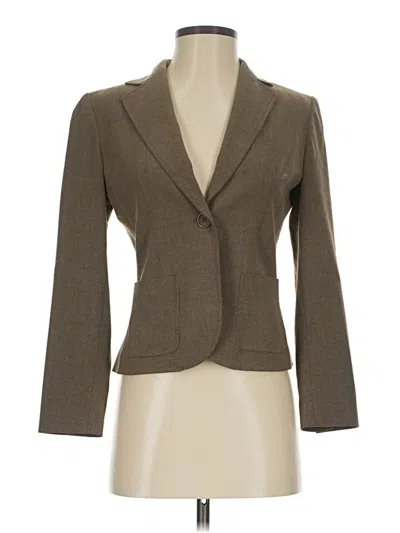 Pre-owned Casual Corner Annex Blazer Jacket In Brown