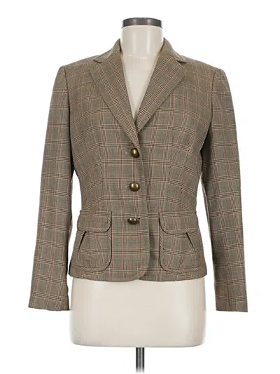 Pre-owned Casual Corner Annex Blazer Jacket In Brown