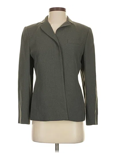 Pre-owned Casual Corner Annex Blazer Jacket In Gray