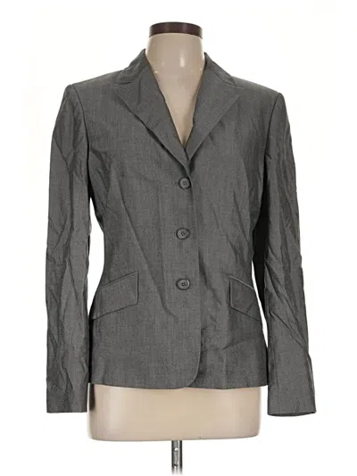 Pre-owned Casual Corner Annex Blazer Jacket In Gray