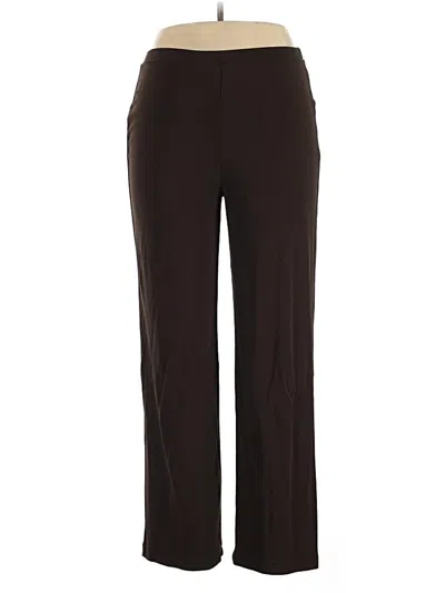 Pre-owned Casual Corner Annex Casual Pants In Brown