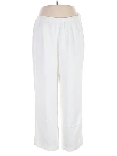 Pre-owned Casual Corner Annex Casual Pants In White