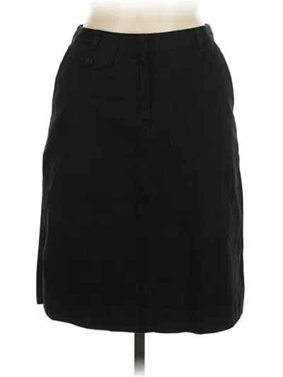 Pre-owned Casual Corner Annex Casual Skirt In Black