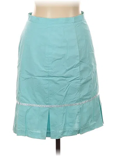 Pre-owned Casual Corner Annex Casual Skirt In Blue
