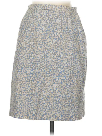 Pre-owned Casual Corner Annex Casual Skirt In Blue