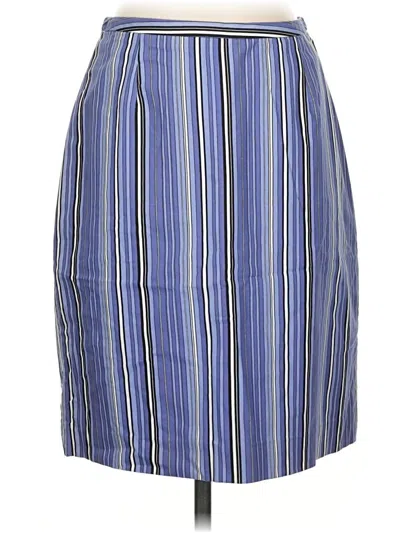 Pre-owned Casual Corner Annex Casual Skirt In Blue