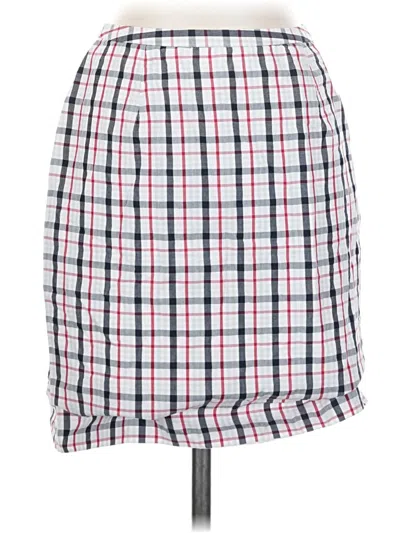 Pre-owned Casual Corner Annex Casual Skirt In White