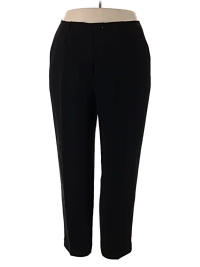 Pre-owned Casual Corner Annex Dress Pants In Black