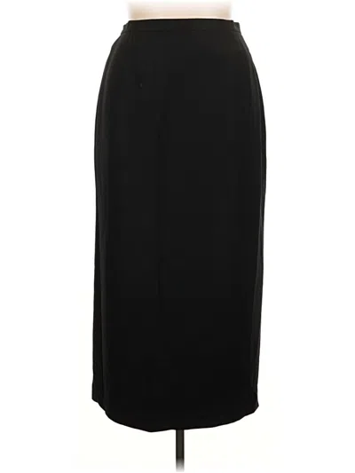 Pre-owned Casual Corner Annex Formal Skirt In Black