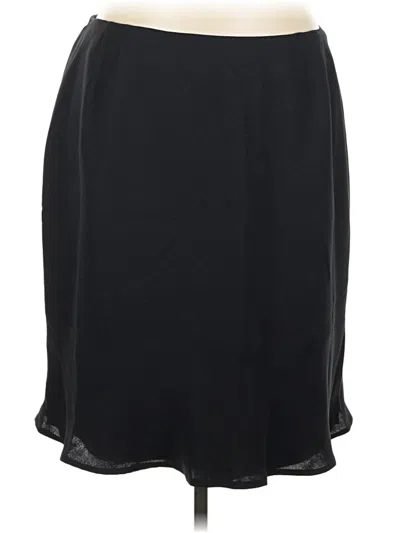 Pre-owned Casual Corner Annex Formal Skirt In Black