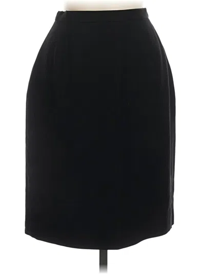 Pre-owned Casual Corner Annex Formal Skirt In Black