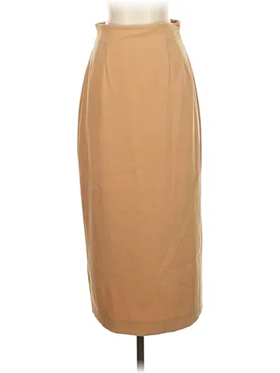 Pre-owned Casual Corner Annex Formal Skirt In Brown