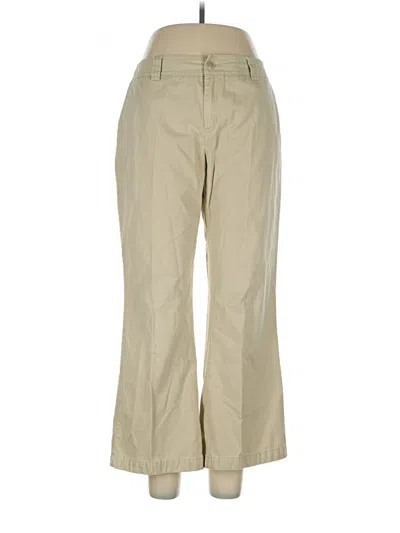 Pre-owned Casual Corner Annex Khaki Pant In Tan