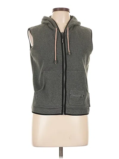 Pre-owned Casual Corner Annex Vest In Gray