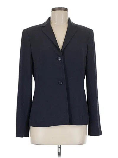 Pre-owned Casual Corner Blazer Jacket In Blue