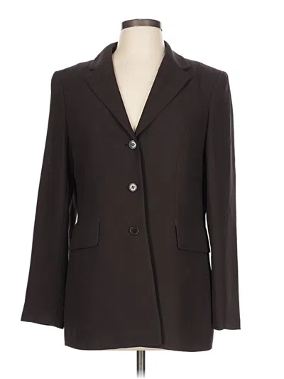 Pre-owned Casual Corner Blazer Jacket In Brown