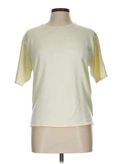 Pre-owned Casual Corner Cardigan Sweater In Yellow