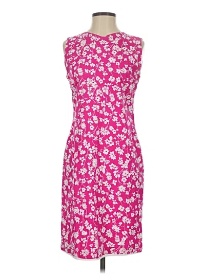 Pre-owned Casual Corner Casual Dress In Pink
