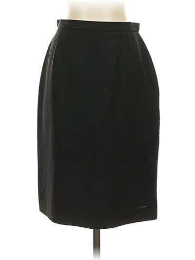 Pre-owned Casual Corner Formal Skirt In Black