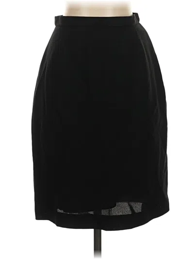 Pre-owned Casual Corner Formal Skirt In Black