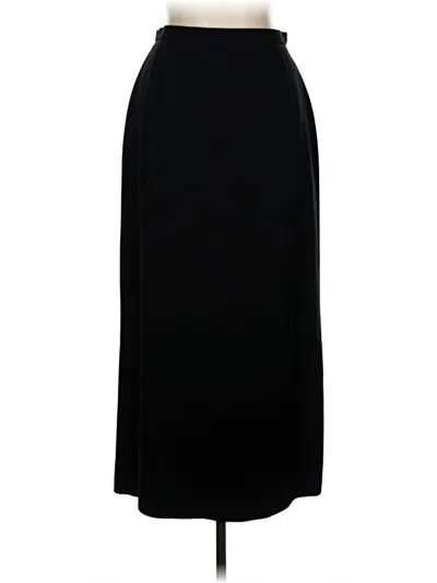 Pre-owned Casual Corner Formal Skirt In Black