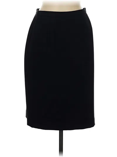 Pre-owned Casual Corner Formal Skirt In Black