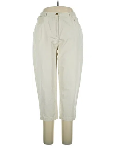 Pre-owned Casual Corner Jeggings In White