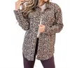Casual Country Outfitters Leopard Love Button Down Top In Leopard Print In Animal Print