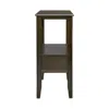 Casual Home 2-tier Tall Side Table With Drawer - Java
