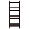 Casual Home 3-shelf Folding Bookcase 14" Wide-walnut
