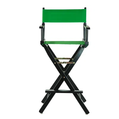 Casual Home 30" Director's Chair Black Frame-green Canvas
