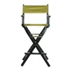 Casual Home 30" Director's Chair Black Frame-olive Canvas In Green